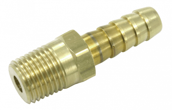 Prevost JFT Brass Hose Barb For Compressed Air Hose