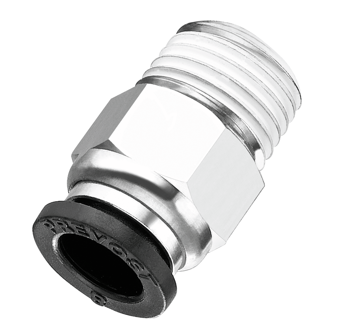 Prevost Male Connector Metric & Fractional Inch Tube NPT/BSP - RPD MR
