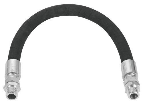 Prevost LAM Flexible Link Hose Male Swivel Connection For Air Piping systems Linkage