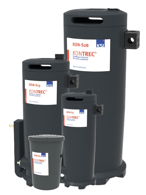 KSI KONTREC KON-S Compressed Air Oil-Water Separators (K-Type)