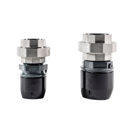AIRnet Union Adapter NPT Female to Connection Aluminum Compressed Air System