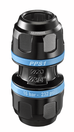 Prevost PPS1 Aluminum Union For Aluminum Pipe UN 20mm