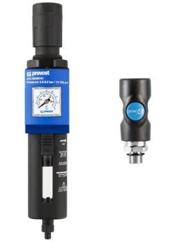Prevost ATU Filter Regulator PrevoS1 Coupling Connection Air Piping