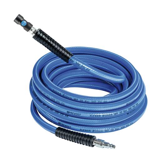 Prevost Flexair Air Hose With Coupler For Compressed Air Systems