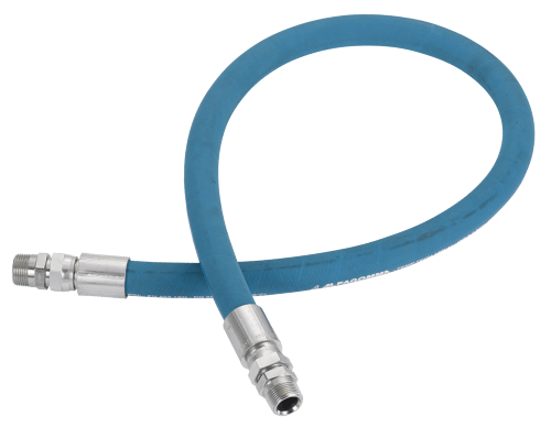 Prevost Flexible Link Hose Male Swivel Connections LEM Compressed Air