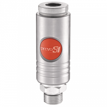 Prevost USI 111800 Stainless Steel Male Threaded Coupler Automotive Compressed Air Systems