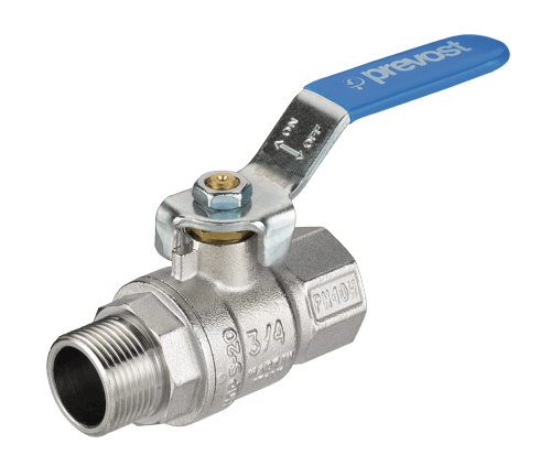 Prevost Ball Valve Male and Female Conneciton