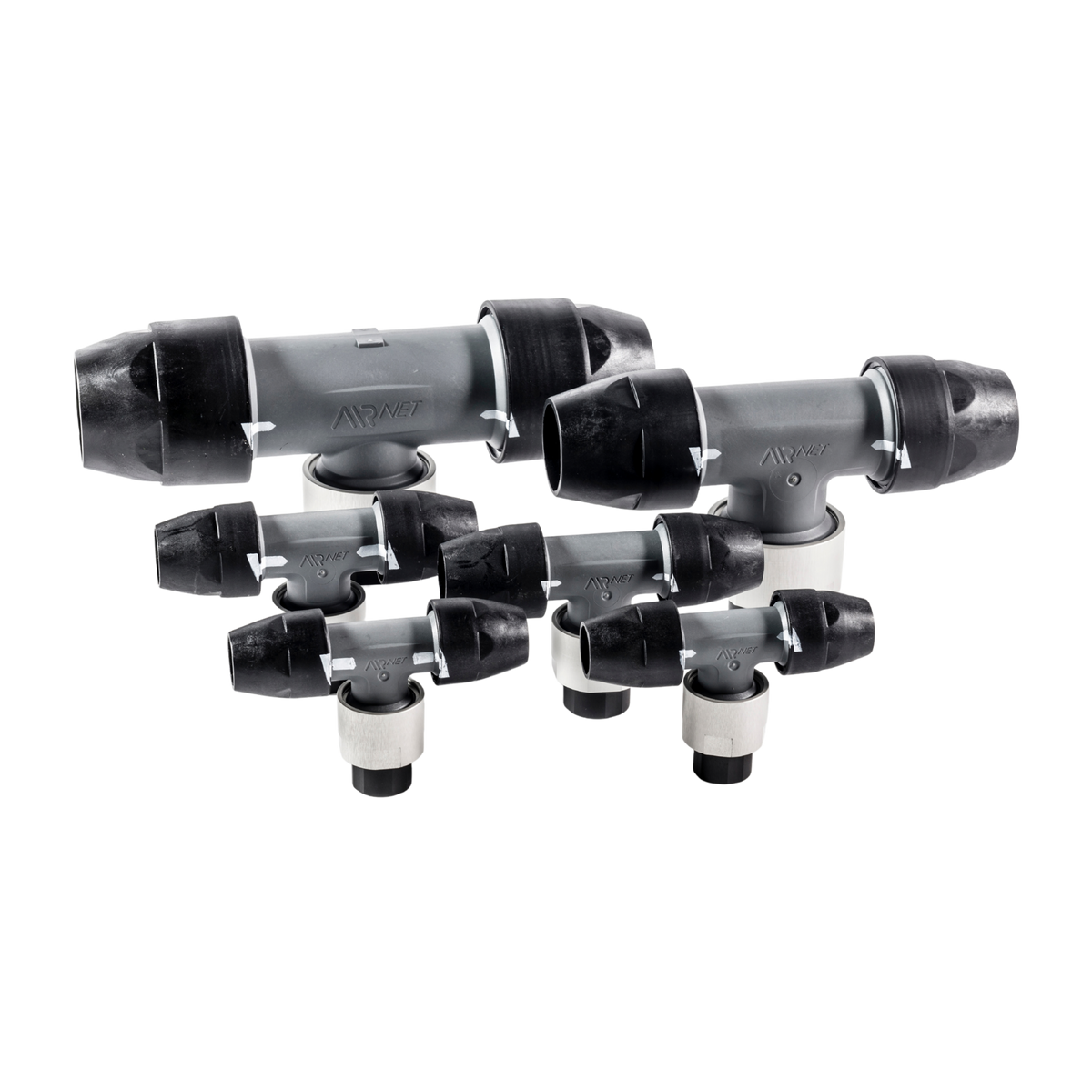 AIRnet Reducing Tee Threaded Outlet Female - PF/PM