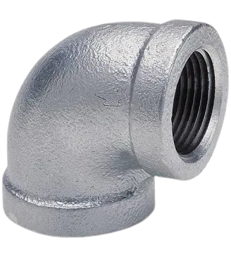 Galvanized Malleable Iron Equal Female NPT Threaded 90 Elbow Fitting For Pipe - GSTF G9C